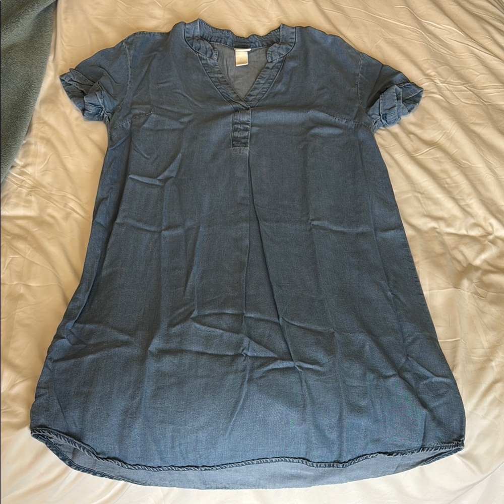 H&M Blue Jean Mini Dress